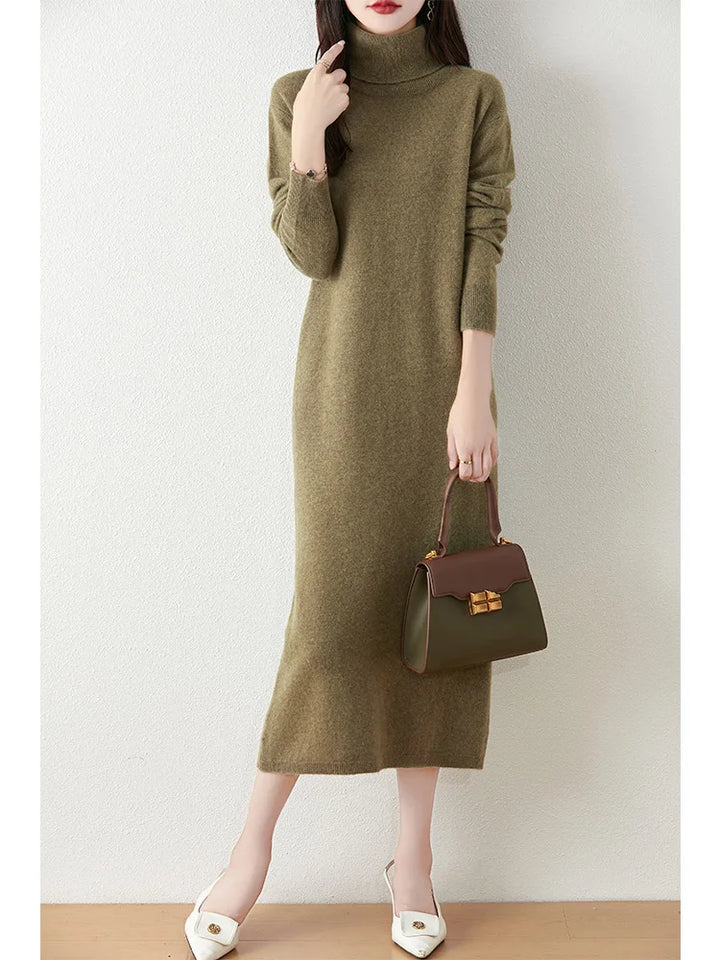 Petra | Cosy Turtleneck Sweater Dress
