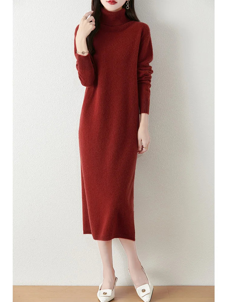 Petra | Cosy Turtleneck Sweater Dress