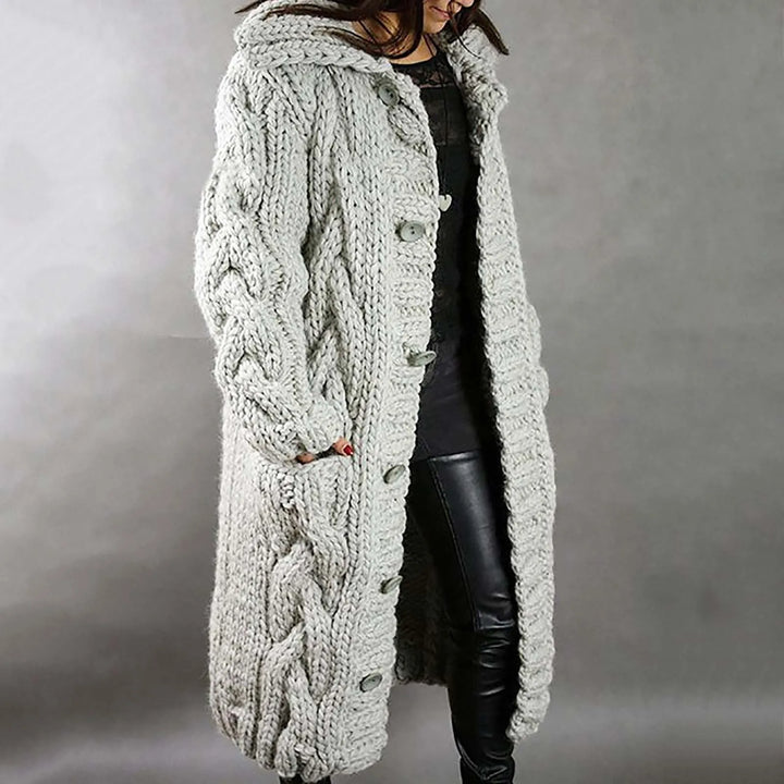 Hannah | Cardigan with Long Sleeves and Hood