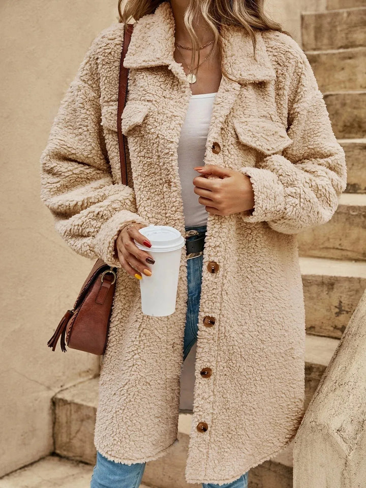 Lila | Stylish Long Warm Coat
