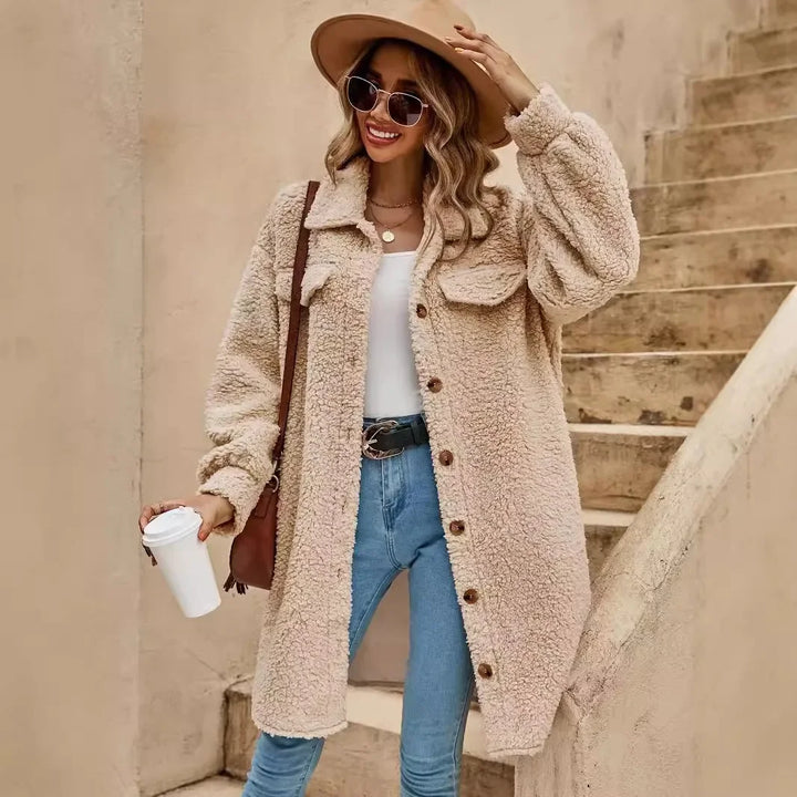 Lila | Stylish Long Warm Coat