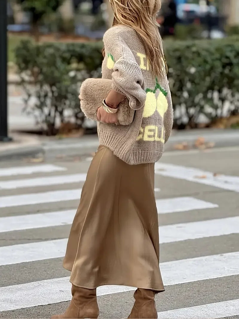 Claire | Casual cardigan with long sleeves and buttons