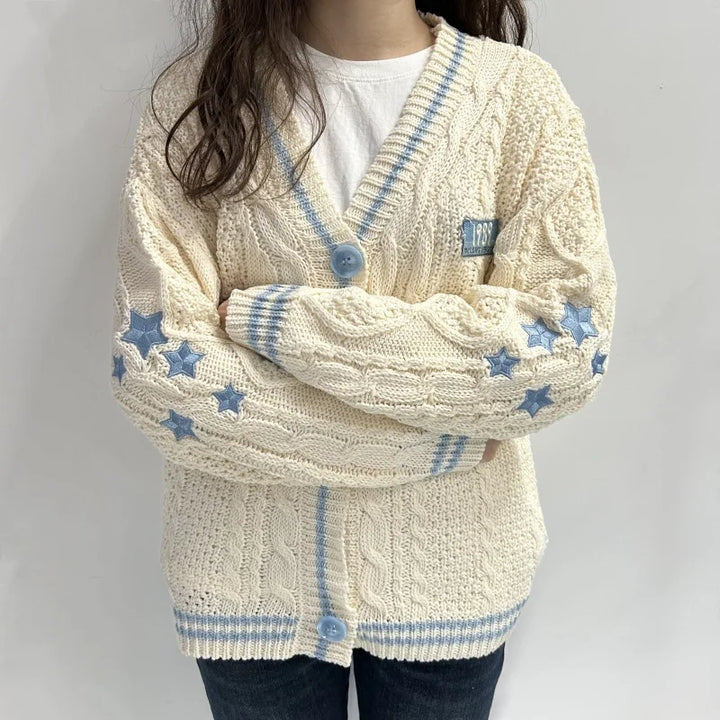 Estelle | Warm Cardigan with V-Neck