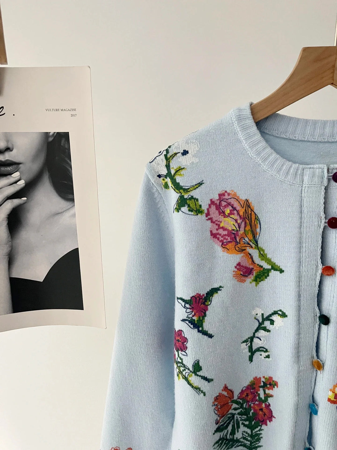 Sahara | Elegant vest with flowers