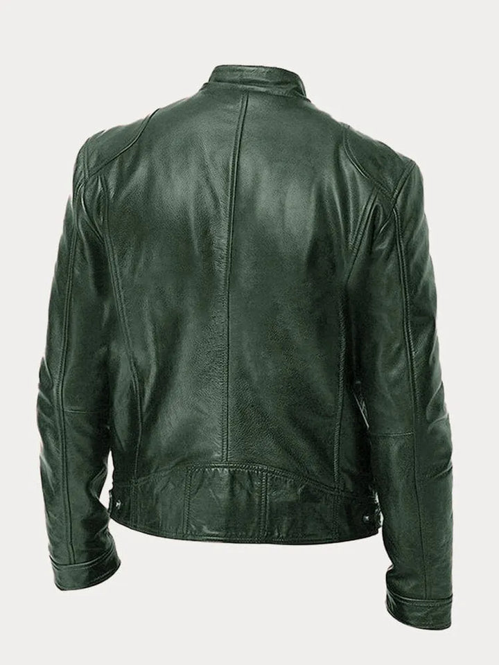 Jerald | Casual leather jacket
