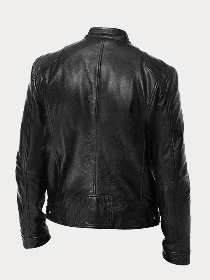 Jerald | Casual leather jacket