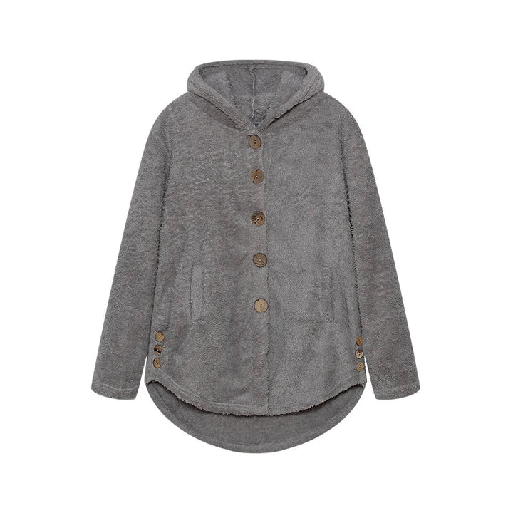 Audrey | Printed Shirt with Matching Fur Coat