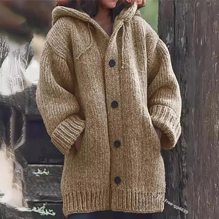 Alice | Soft Knitted Hoodie