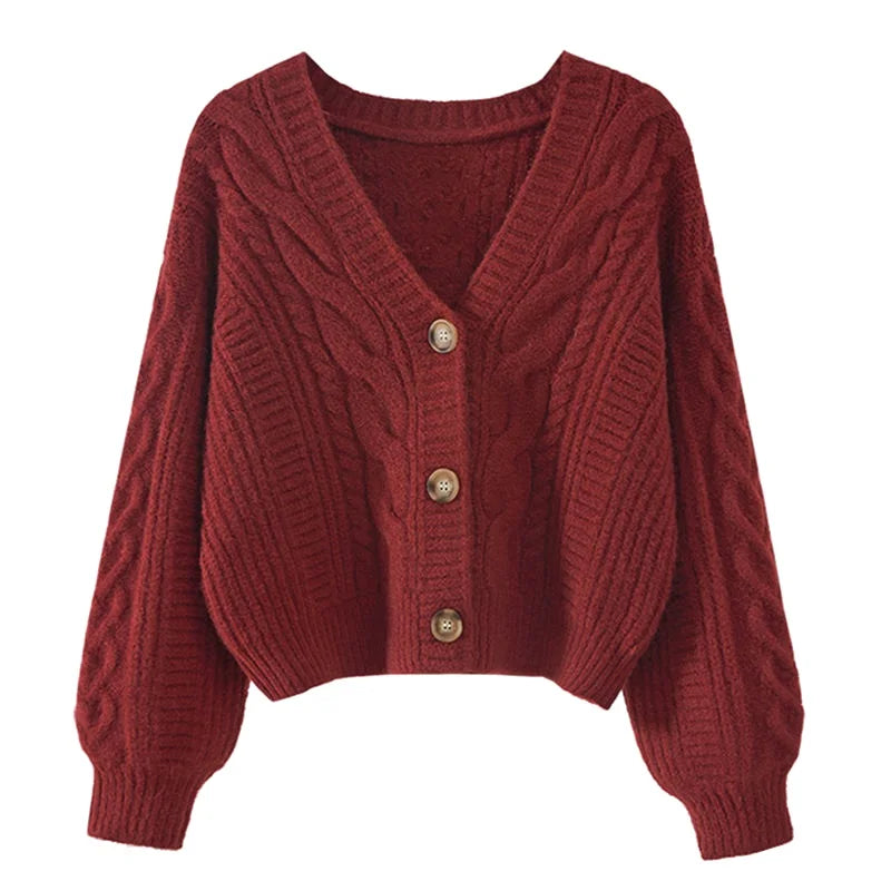 Magdalena | Warm Short Cardigan