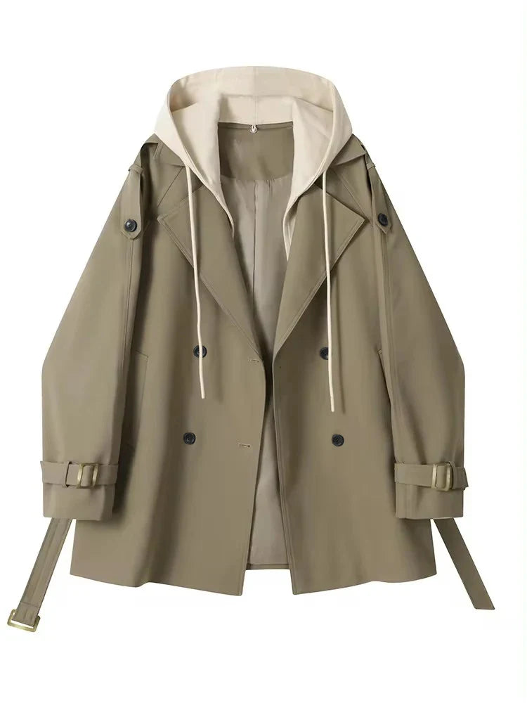 Richelle | Trench Coat with Hood