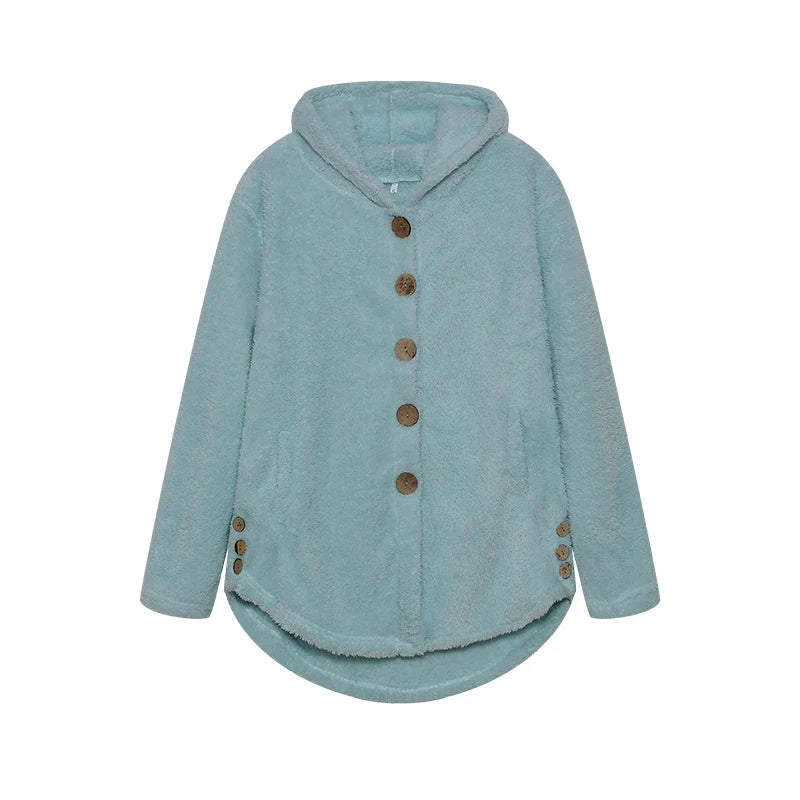 Audrey | Printed Shirt with Matching Fur Coat