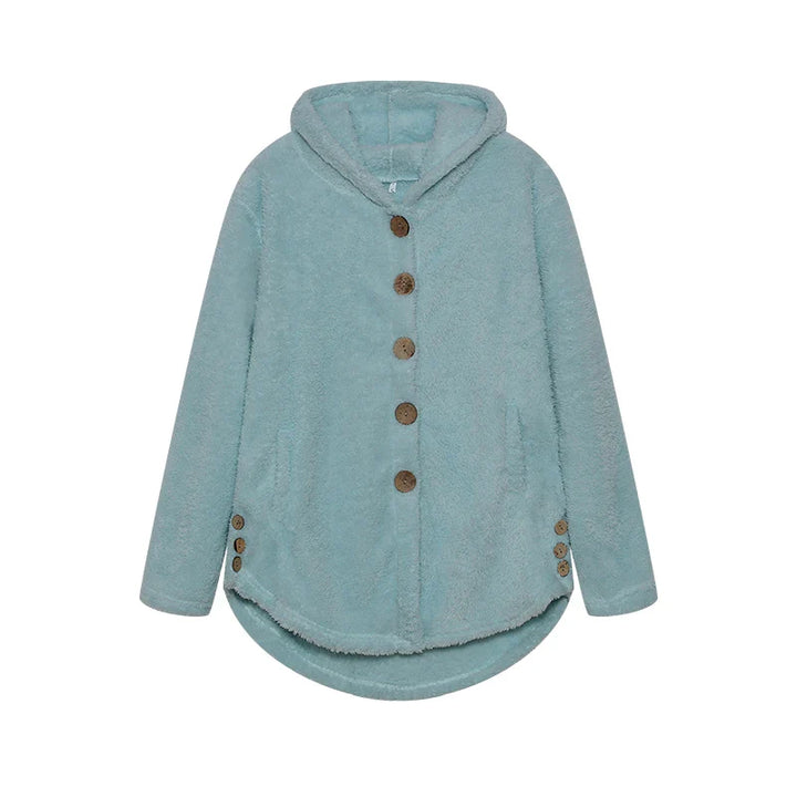 Audrey | Printed Shirt with Matching Fur Coat