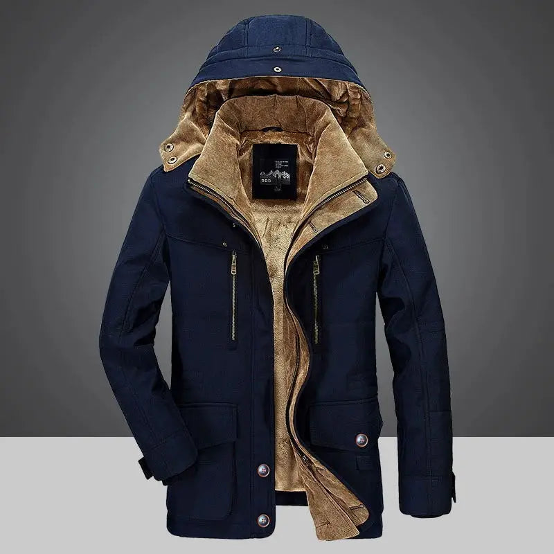 Alfie | Warm Hooded Winter Jacket