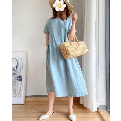 Emmy | Relaxed linen dress