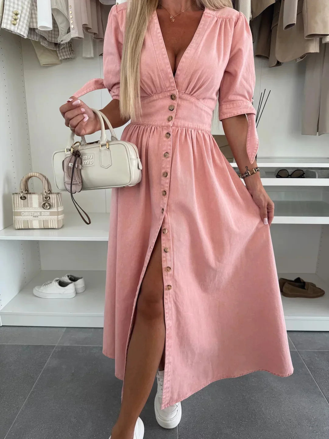 Jessie | Denim Charm Dress