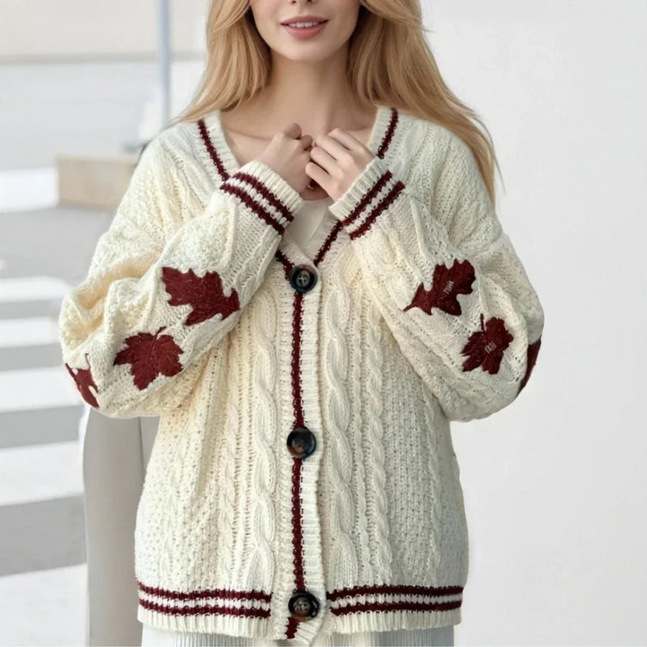 Francesca | Soft Embroidered Cardigan