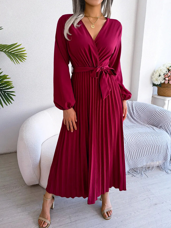 Marisol | Stylish Pleated Maxi Dress