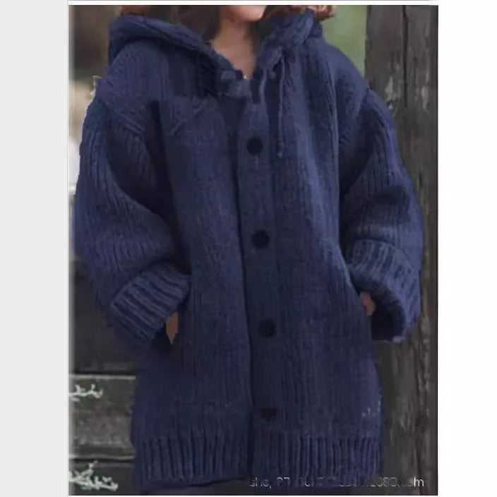 Alice | Soft Knitted Hoodie