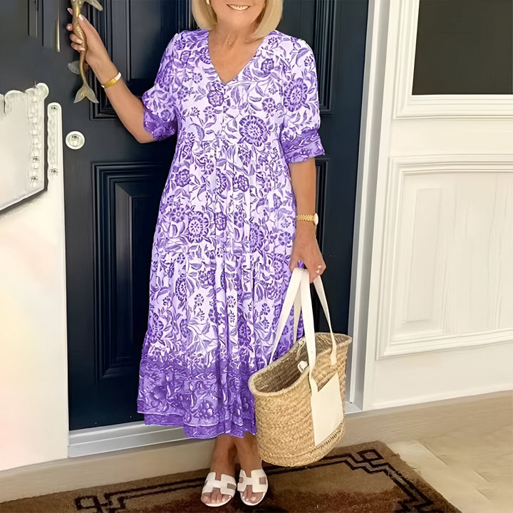 Lucinda | Maxi Dress with Floral Print