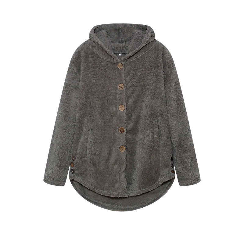 Audrey | Printed Shirt with Matching Fur Coat