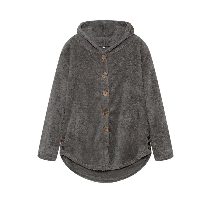 Audrey | Printed Shirt with Matching Fur Coat