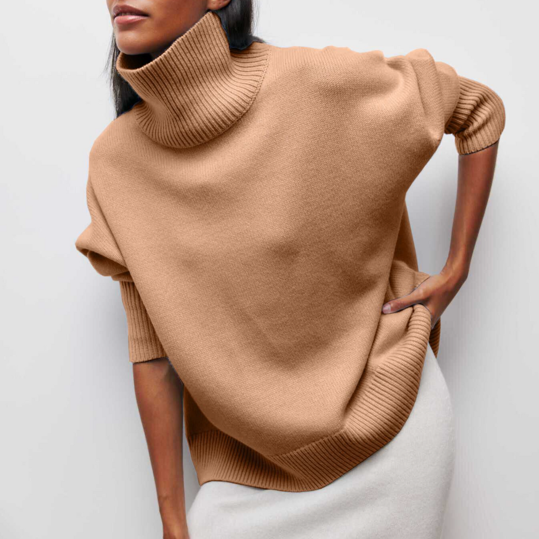 Amelia | Elegant Knitted Turtleneck Jumper