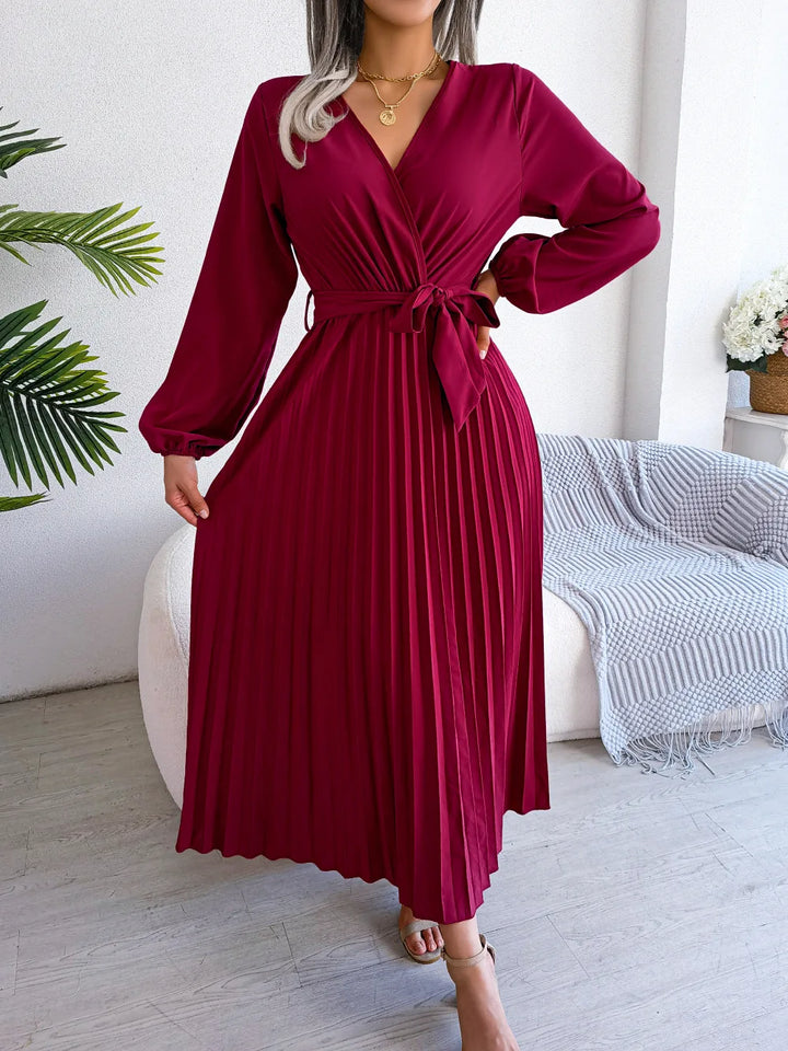 Marisol | Stylish Pleated Maxi Dress