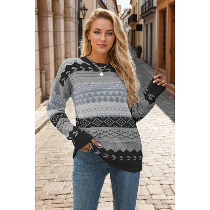 Margaret | Women's Printed Sweater