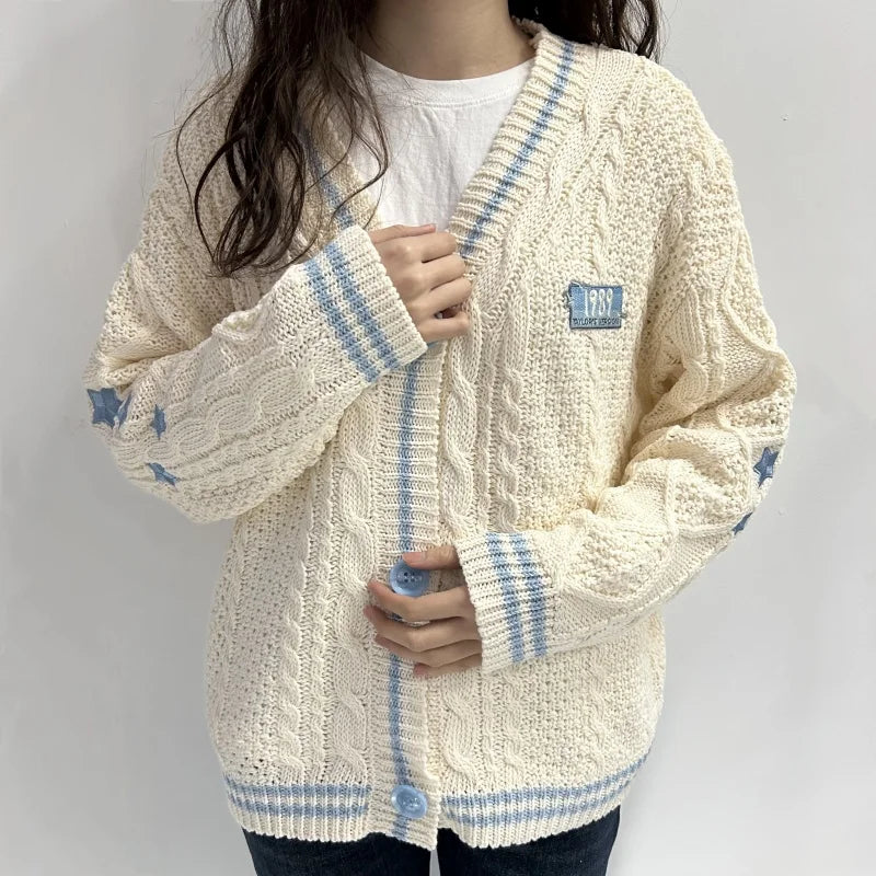 Estelle | Warm Cardigan with V-Neck