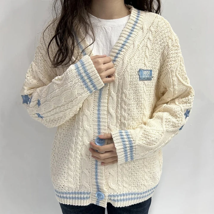 Estelle | Warm Cardigan with V-Neck