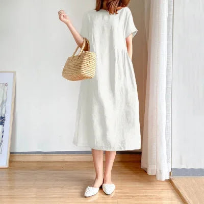 Emmy | Relaxed linen dress