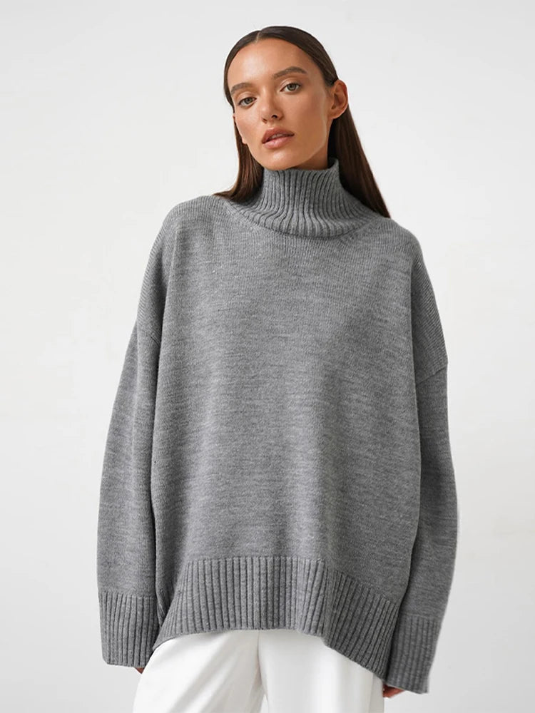 Yara | Oversized Turtleneck Sweater