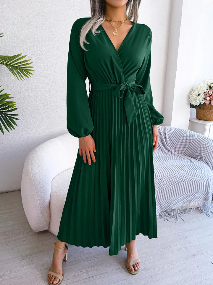 Marisol | Stylish Pleated Maxi Dress