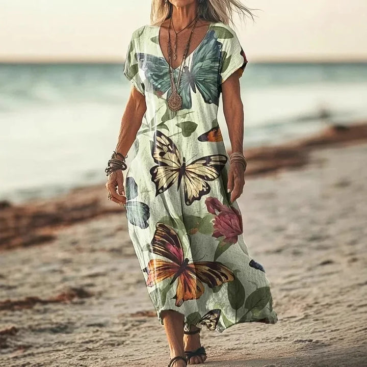 Michelle | Colourful Maxi Dress