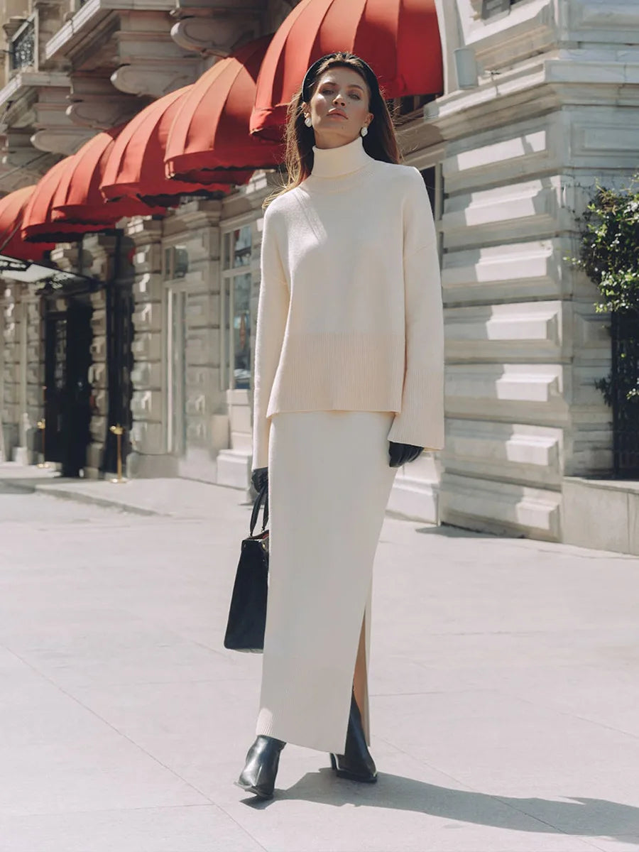 Camilla | Premium Cosy knitted two-piece Set