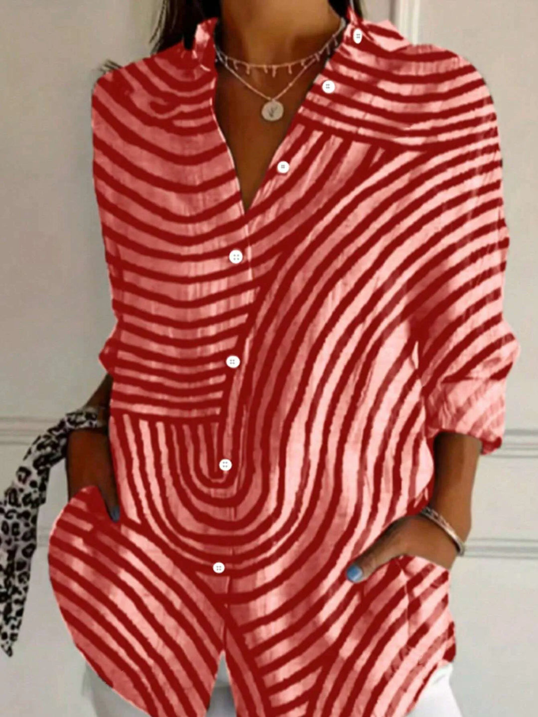 Kamila | Chic Striped Blouse