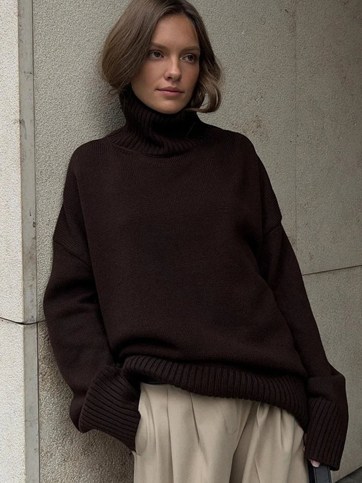 Yara | Oversized Turtleneck Sweater
