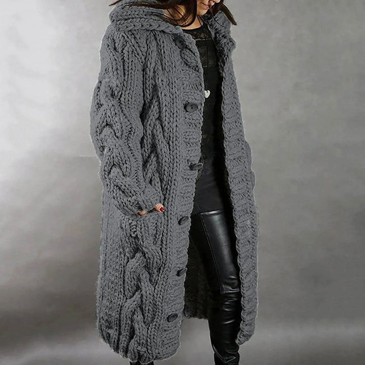 Hannah | Cardigan with Long Sleeves and Hood