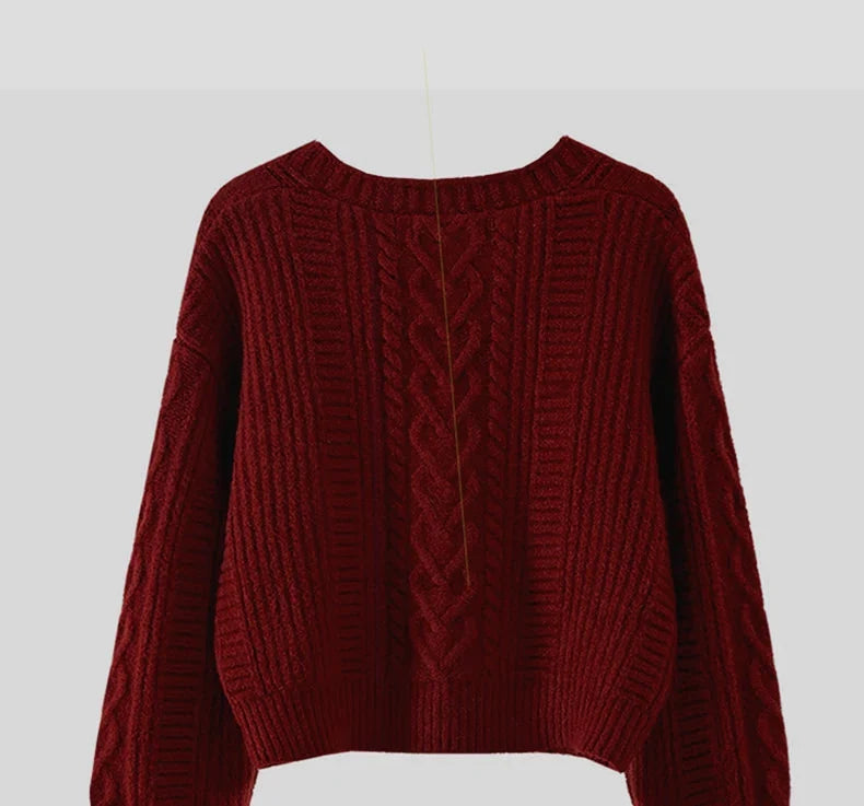 Magdalena | Warm Short Cardigan