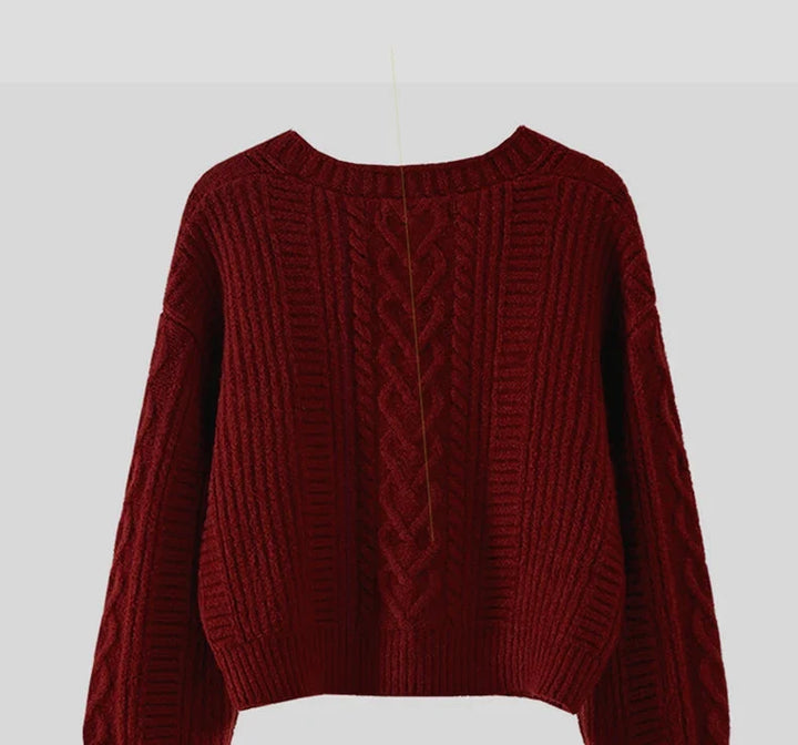 Magdalena | Warm Short Cardigan