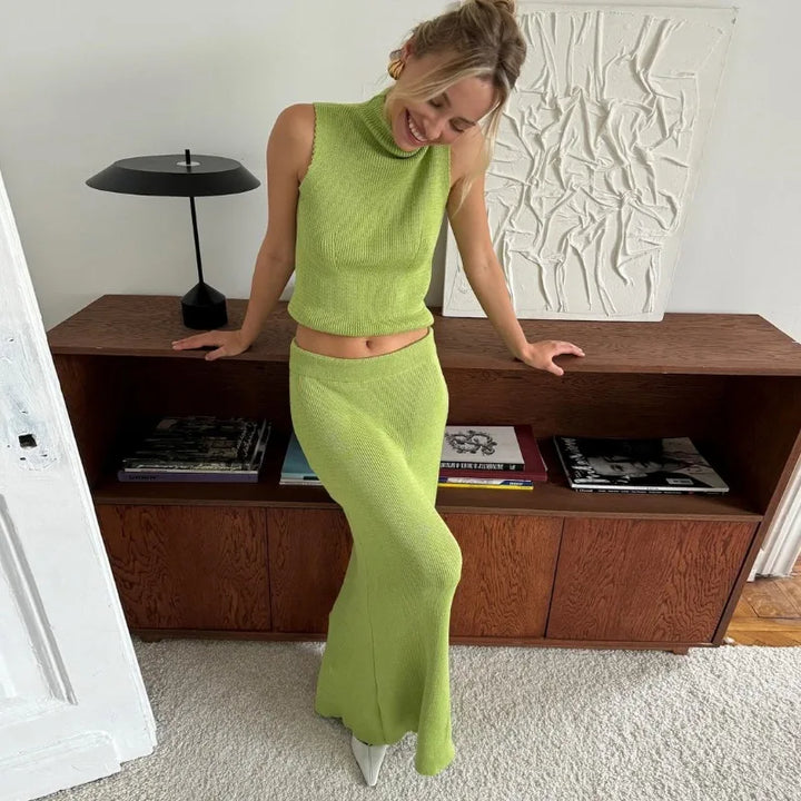 Daniele | Chic Elegant Long Skirt Two-piece Set