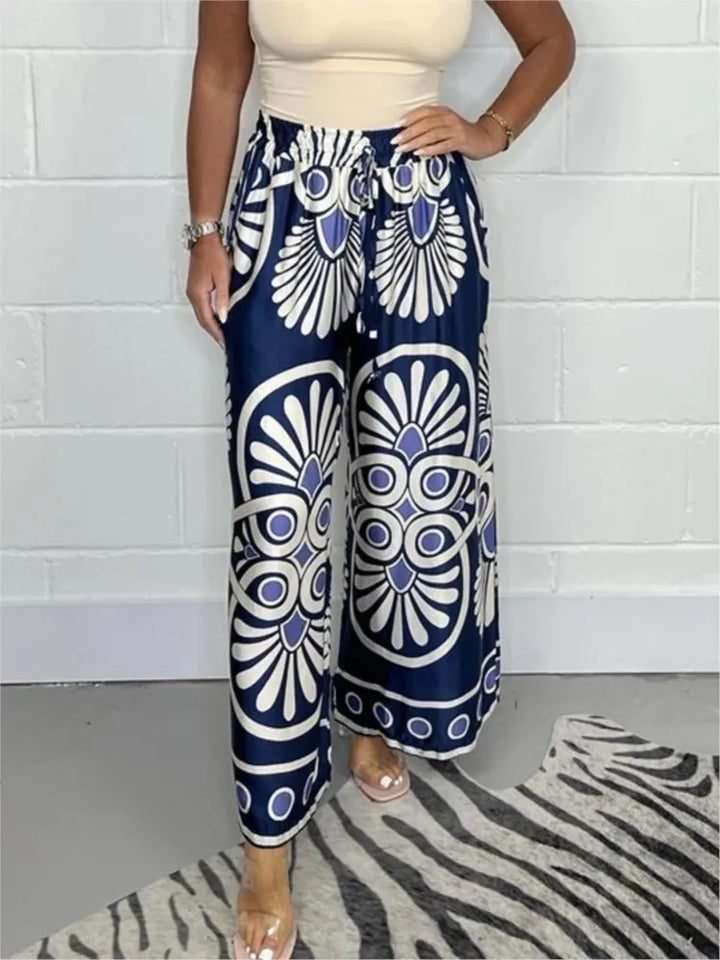 Casandra | Elegant Wide Leg Trousers