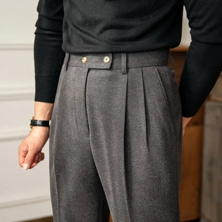 Paulo | Casual High Waist Trousers