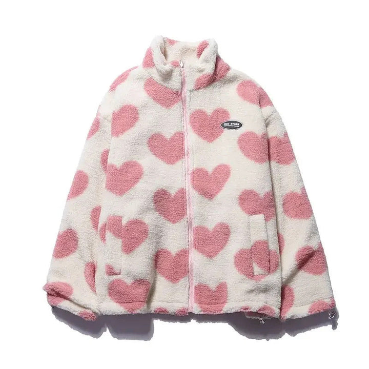 Katharina | Comfortable Reversible Heart Jacket