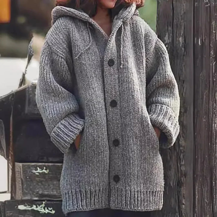 Alice | Soft Knitted Hoodie