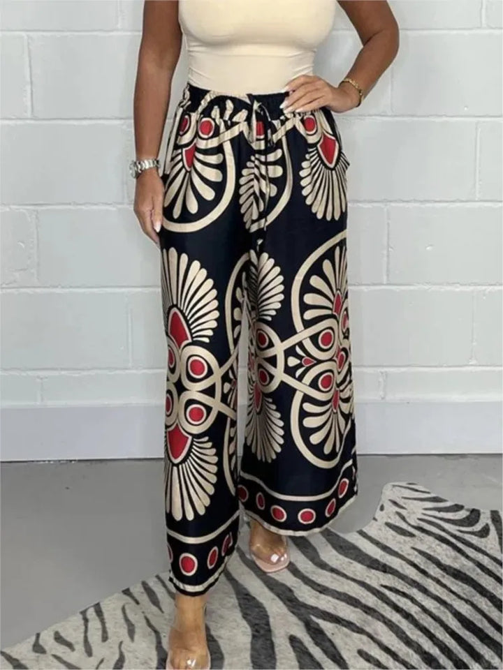 Casandra | Elegant Wide Leg Trousers