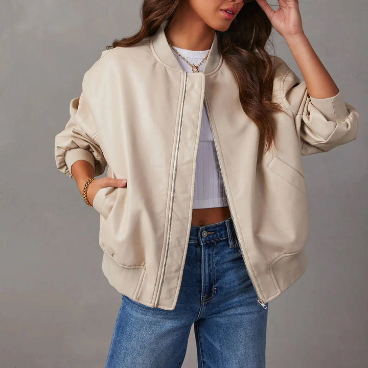 Kina | Oversized Bomber Jacket for Women
