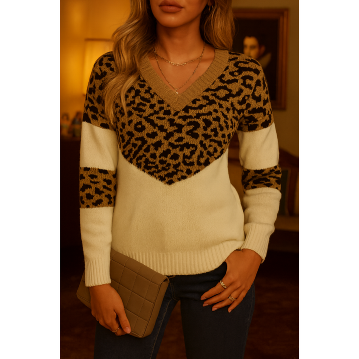 Jessica | Fashionable Knitted Jumper for Women