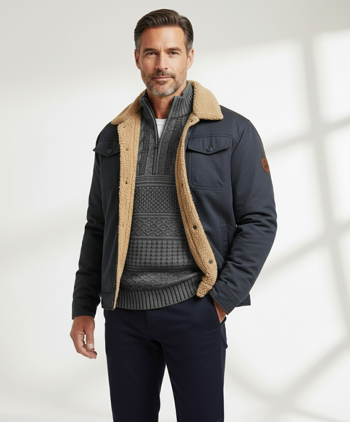 Mason | Stylish Fleece-lined Jacket