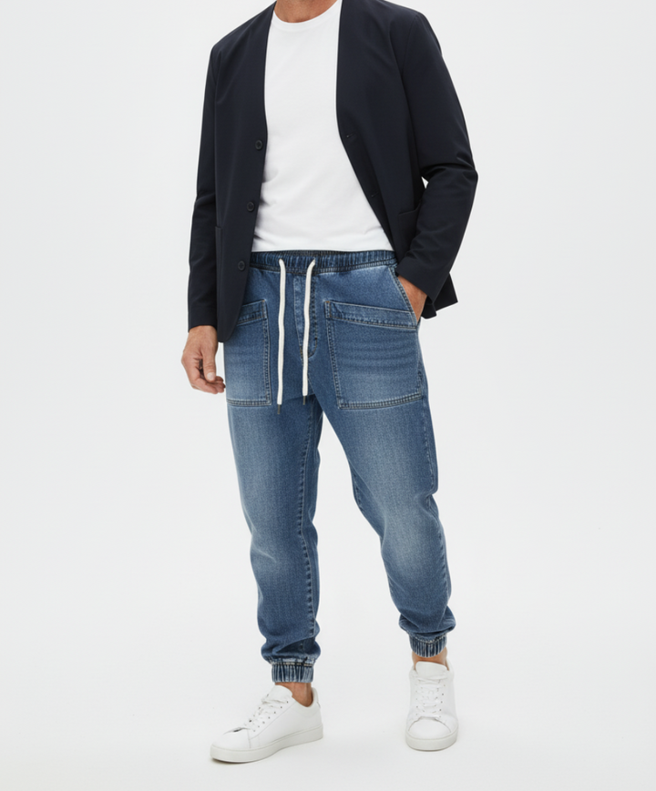 Julian | Denim joggers